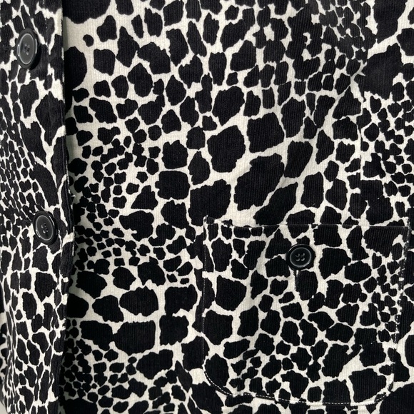 Susan Graver Black and White Formation Print Jacket Size 3X - Picture 5 of 8